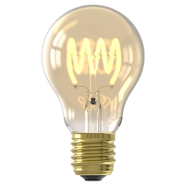 Calex LED lamp E27 | Peer A60 | Sensorlamp dag/nacht | Goud | 2200K | 3.5W (40W)  LCA01113 - 1
