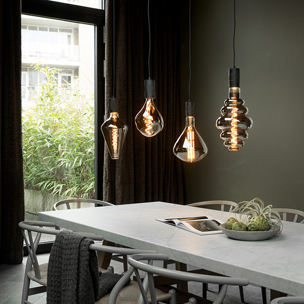 Calex LED lamp E27 | Vienna | Special | Titanium | 1800K | Dimbaar | 6W (60W) LCA00855 - 4