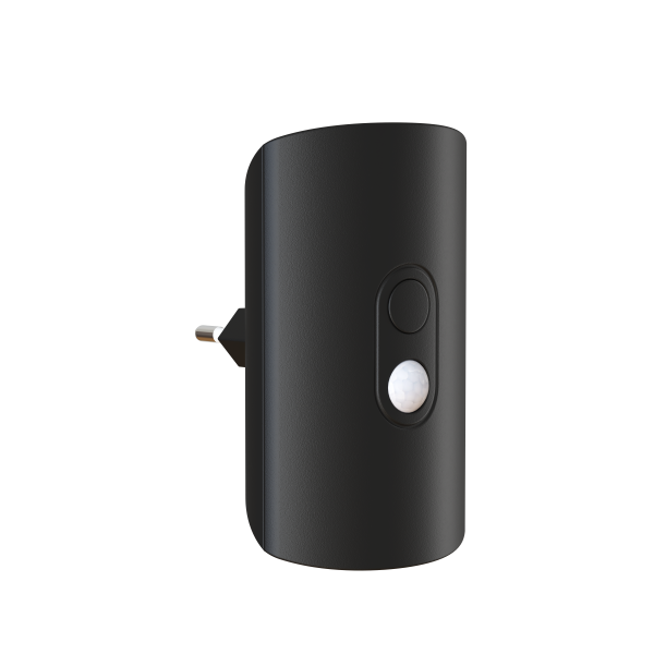 Calex Plug-in nachtlampje | Bewegingssensor | Zwart LCA01264 - 1