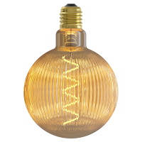 Calex Pulse lamp E27 | Nantes | Amber | 1800K | Dimbaar | 4W  LCA01075