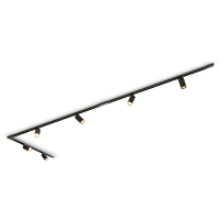 Calex Railverlichting | GU10 | 6 spots | Zwart LCA01241