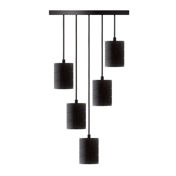 Calex Retro pendels voor XXL lamp (Zwart, 5x2 meter, Calex)  LCA00279 - 1