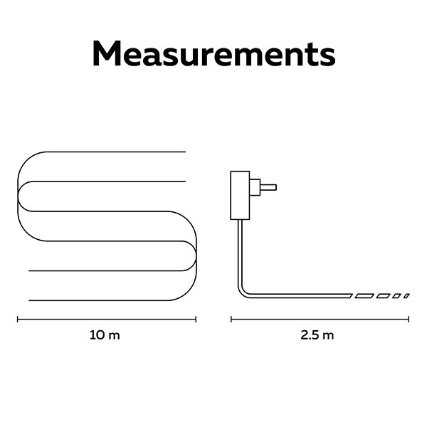 Calex Slimme ledstrip Neon 10 meter set | WiFi | IP44 | 24W LCA01305 - 9