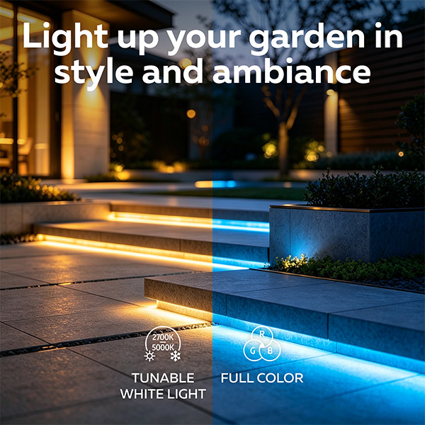 Calex Slimme ledstrip Neon 5 meter set | WiFi | IP44 | 24W LCA01306 - 6