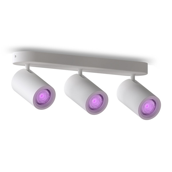 Calex Slimme plafondspot | Rond | RGB + 2200-4000K | Wit | 3 spots | WiFi (Tuya) | 4.9W LCA01249 - 1