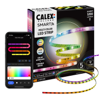 Calex Smart LED Strip 5 meter | RGBIC+CCT | IP20 | 3W  LCA01206