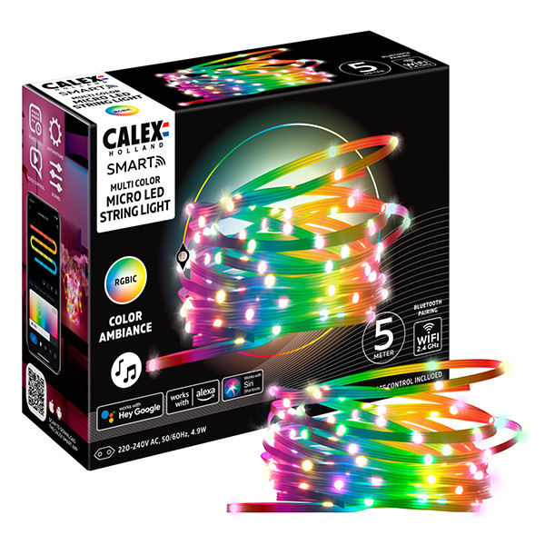 Calex Smart Mini LED strip 5 meter | RGBIC | IP20 | 5W  LCA01059 - 1