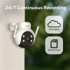 Calex Smart Outdoor PTZ camera | 2K | IP65 | Wit  LCA01201 - 5