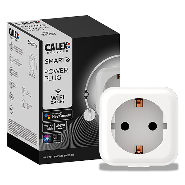 Calex Smart Plug | Max. 3600W | Wit (NL)  LCA00431 - 1