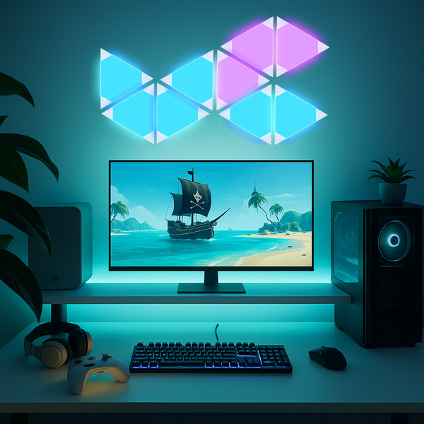 Calex Smart Triangle Lights | RGBIC | 9 stuks LCA01242 - 4