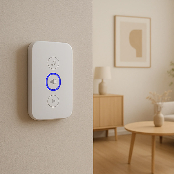 Calex Smart deurbel met gong | Bedraad | 2K | IP54 | Zwart  LCA01200 - 4