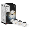 Calex Smart inbouwspot | 2700-6500K | 345 lumen | Wit | 5W | 3 stuks