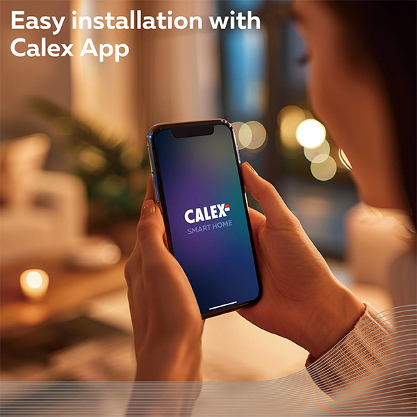Calex Smart lamp E27 | Edison ST64 | Spiraal | Goud | 1800K-3000K | 806 lumen | 7W  LCA01193 - 5