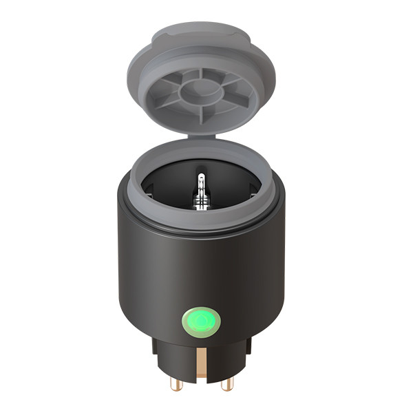 Calex Smart plug | Max. 3680W | Bluetooth | IP44 | Zwart (NL) LCA01197 - 1