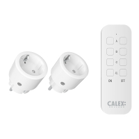Calex Smart stekker set binnen | 2300W | Wit  LCA01204