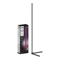 Calex Smart vloerlamp | 3000K + RGB | 500 lumen | 12W (Zwart)  LCA00598