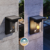 Calex Solar wandlamp met beweging & schemersensor | Asti | 2700K | 150 lumen | IP44 | 1.6W | Zwart LCA01173 - 4