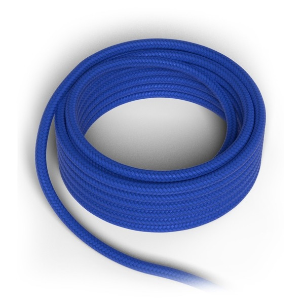 Calex Textielsnoer blauw 150cm (Calex)  LCA00247 - 1