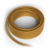 Textielsnoer goud 150cm (Calex)