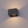 Calex Wandlamp buiten | Up & Down | Rechthoek | 3000K | IP54 | 7W | Antraciet  LCA01049 - 3