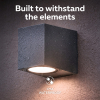 Calex Wandlamp buiten GU10 | Vierkant | IP54 | Antraciet LCA01023 - 3