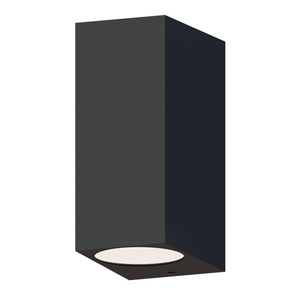 Calex Wandlamp buiten GU10 | Up & Down | Rechthoek | IP54 | Zwart  LCA01024 - 1