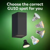 Calex Wandlamp buiten GU10 | Up & Down | Rechthoek | IP54 | Zwart LCA01024 - 4