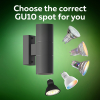 Calex Wandlamp buiten GU10 | Up & Down | Rond | IP54 | Antraciet LCA01029 - 4