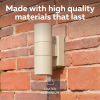 Calex Wandlamp buiten GU10 | Up & Down | Rond | IP54 | Zandkleur LCA01270 - 5