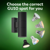 Calex Wandlamp buiten GU10 | Up & Down | Rond | IP54 | Zwart LCA01027 - 4