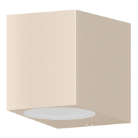 Calex Wandlamp buiten GU10 | Vierkant | IP54 | Zand LCA01266