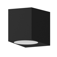 Calex Wandlamp buiten GU10 | Vierkant | IP54 | Zwart