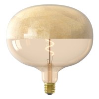 Calex XXL lamp E27 | Boden Craquele | Gold | 1800K | Dimbaar | 4W  LCA00865