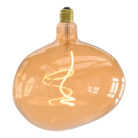 Calex XXL lamp E27 | Cobble | Goud | 1800K | Dimbaar | 4W  LCA01185