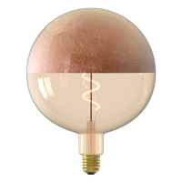 Calex XXL lamp E27 | Kalmar Craquele | Copper | 1800K | Dimbaar | 4W  LCA00860