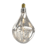 Calex XXL lamp E27 | Organic Evo | Silver | 1800K | Dimbaar | 6W  LCA00469