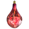 Calex XXL lamp E27 | Organic Evo Flamboyant | Deep Purple | 1350K | Dimbaar | 6W