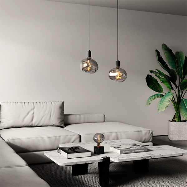 Calex XXL lamp E27 | Pebble | Titanium | 1800K | Dimbaar | 4W  LCA01184 - 3