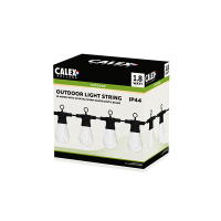 Calex lichtsnoer 10 meter | 1800K | 10 lampjes | IP44 | 1.8W  LCA01121