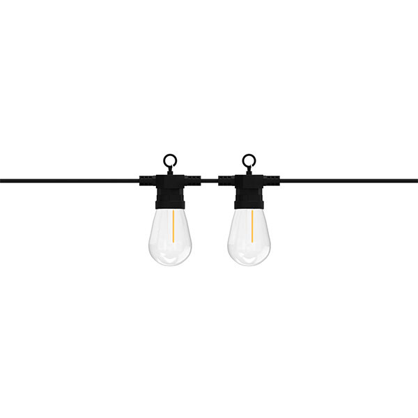 Calex lichtsnoer 10 meter | 1800K | 10 lampjes | IP44 | 1.8W  LCA01121 - 2