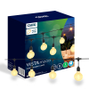 Calex lichtsnoer 10 meter | Vista | 2700K | 8 lampjes | 45 lumen | 12W | Zwart  LCA01179 - 1