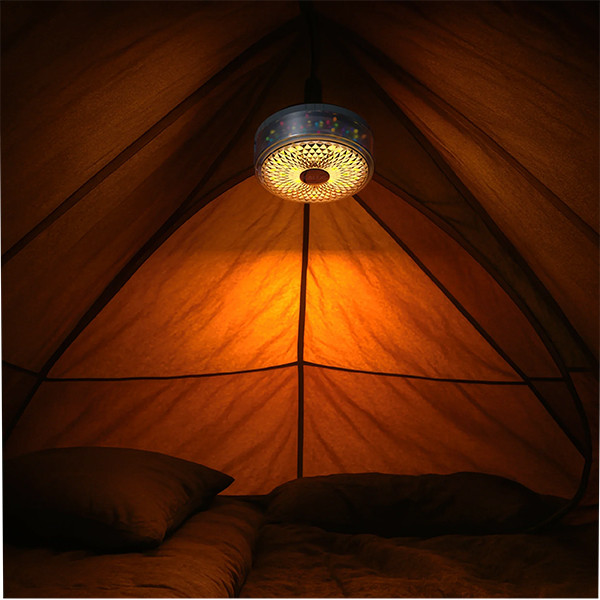 Calex oplaadbaar lichtsnoer 8 meter | RGB + 2700K | 180 lumen | 3.7W | Grijs  LCA01178 - 4