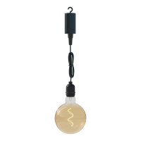 Calex oplaadbare pendel incl. lamp | Terlizzi | 2200K | IP44 | Goud  LCA01038