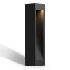 Calex oplaadbare solar tuinpaal | Ivrea | 2000K + 2700K | 50 lumen | IP54 | 2W | Zwart