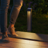 Calex oplaadbare solar tuinpaal | Ivrea | 2000K + 2700K | 50 lumen | IP54 | 2W | Zwart  LCA01175 - 5