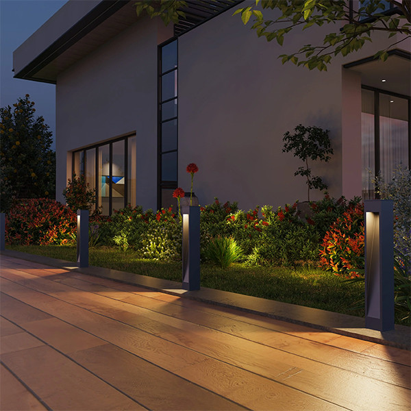 Calex oplaadbare solar tuinpaal | Ivrea | 2000K + 2700K | 50 lumen | IP54 | 2W | Zwart  LCA01175 - 6