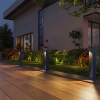 Calex oplaadbare solar tuinpaal | Ivrea | 2000K + 2700K | 50 lumen | IP54 | 2W | Zwart  LCA01175 - 6