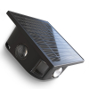 Calex oplaadbare solar wandlamp | Altamura | Vierkant | 2700K | 40 lumen | IP44 | 0.6W | Zwart  LCA01172 - 1