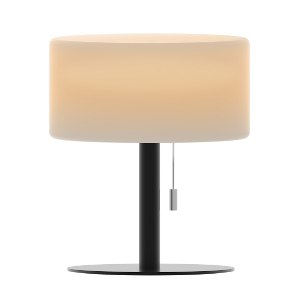 Calex oplaadbare tafellamp | Cascia | 3000K | Dimbaar | IP44 | Zwart  LCA01039 - 1