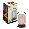 Calex oplaadbare tafellamp | Como | 1700K | Dimbaar | IP44 | Zwart | 1.5W
